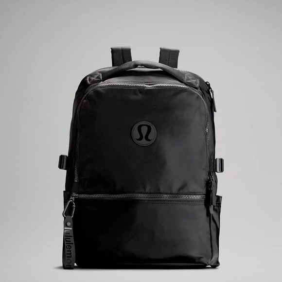 lululemon athletica New Crew Black Backpack - Picture 1 of 11